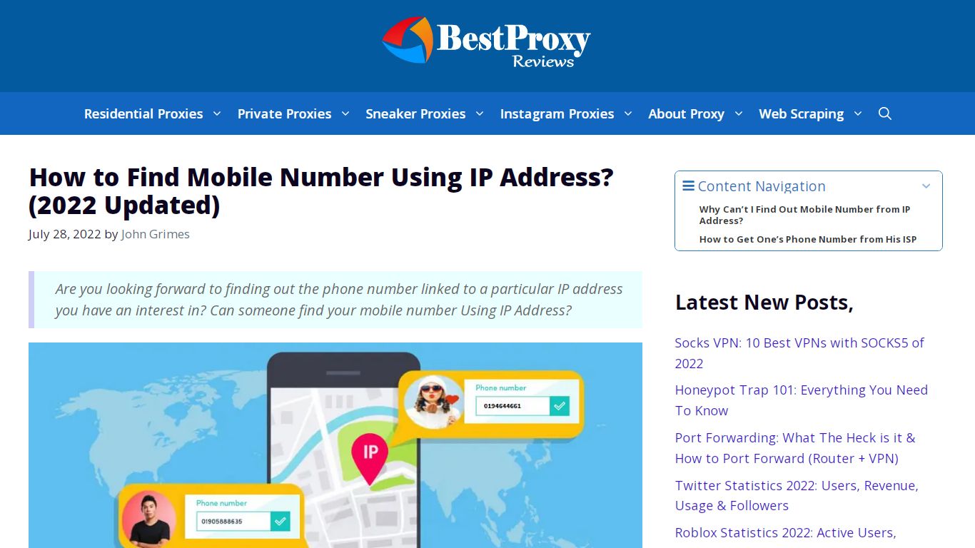 How to Find Phone Number From IP address? | Best Proxy Reviews
